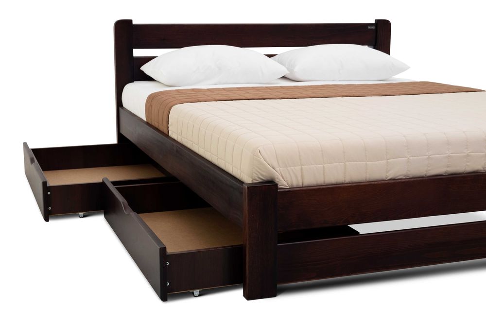 В НАЯВНОСТІ! Дерев'яне ліжко ПРЕСТИЖ матраци теж є