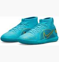 Футзалки Nike Mercurial Superfly 8 Academy Blue дитячі найк залки 37,5