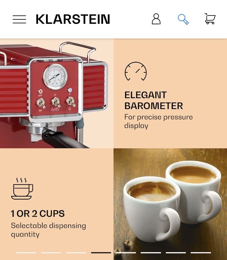Кофемашина klarstein