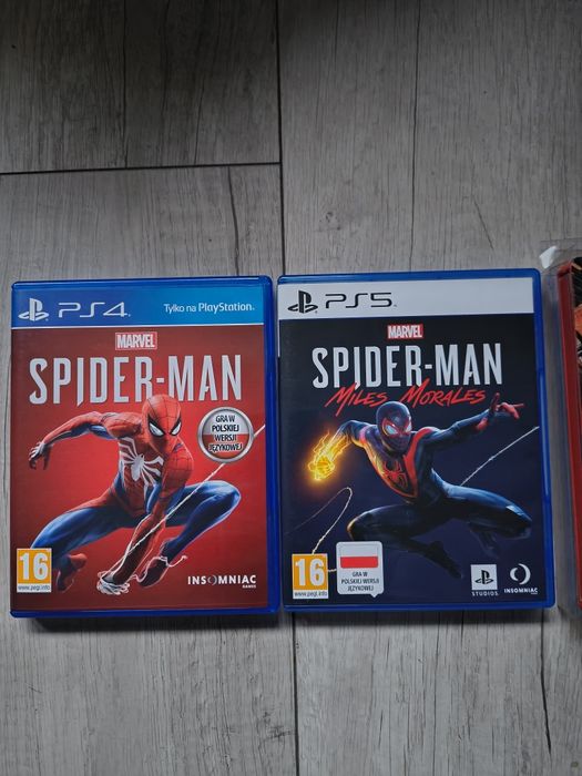 Kolekcja Spidermana PS4, PS5 + Steelbook