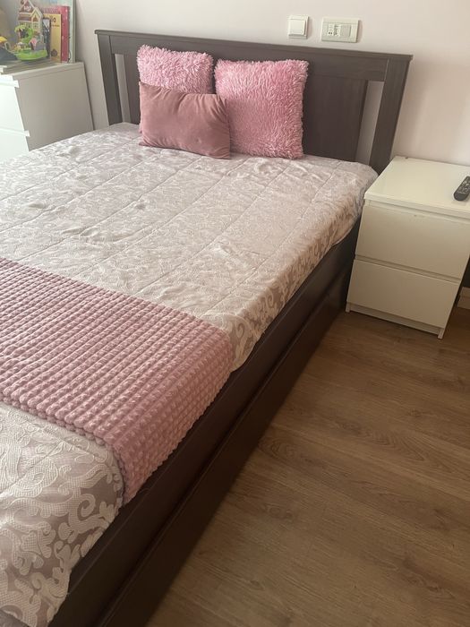 Cama Ikea Songesand + colchão