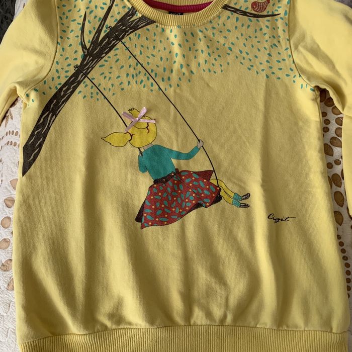 Утепленный джемпер с начесом фирмы «Сigit»