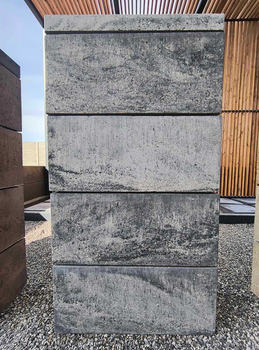 Pustak ogrodzeniowy PALERMO colormix 20 x 22 x 50 cm BRUKDOM / Lublin