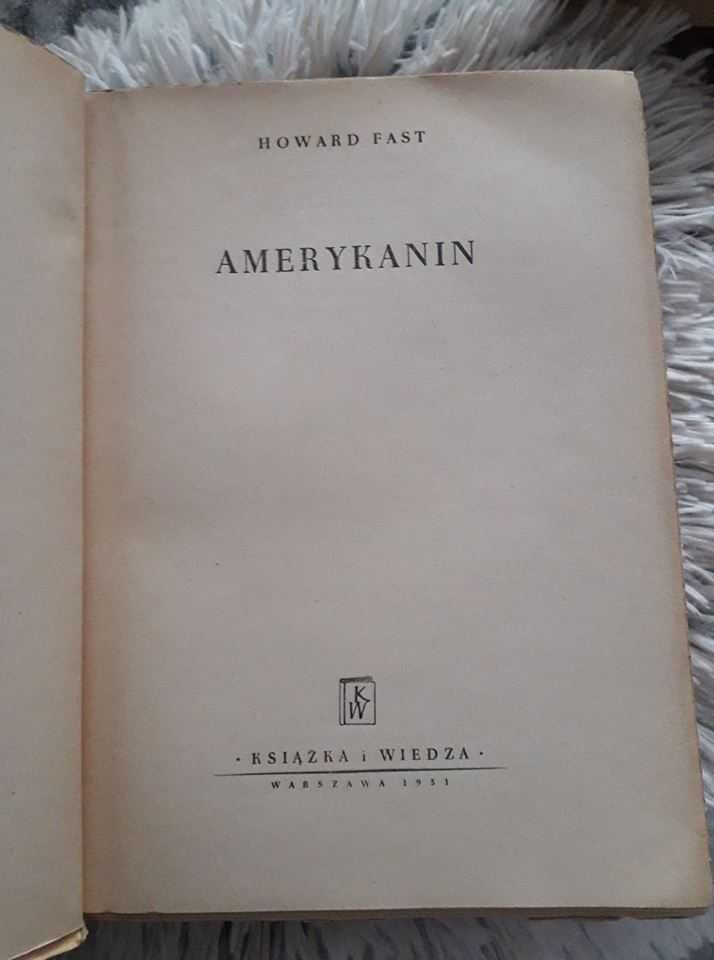 Howard Fast-Amerykanin