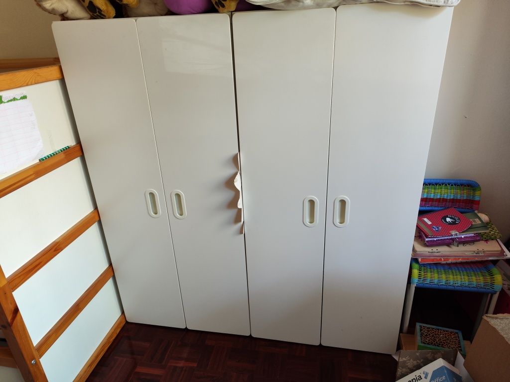 Roupeiros criança SMASTAP/PLASTA branco