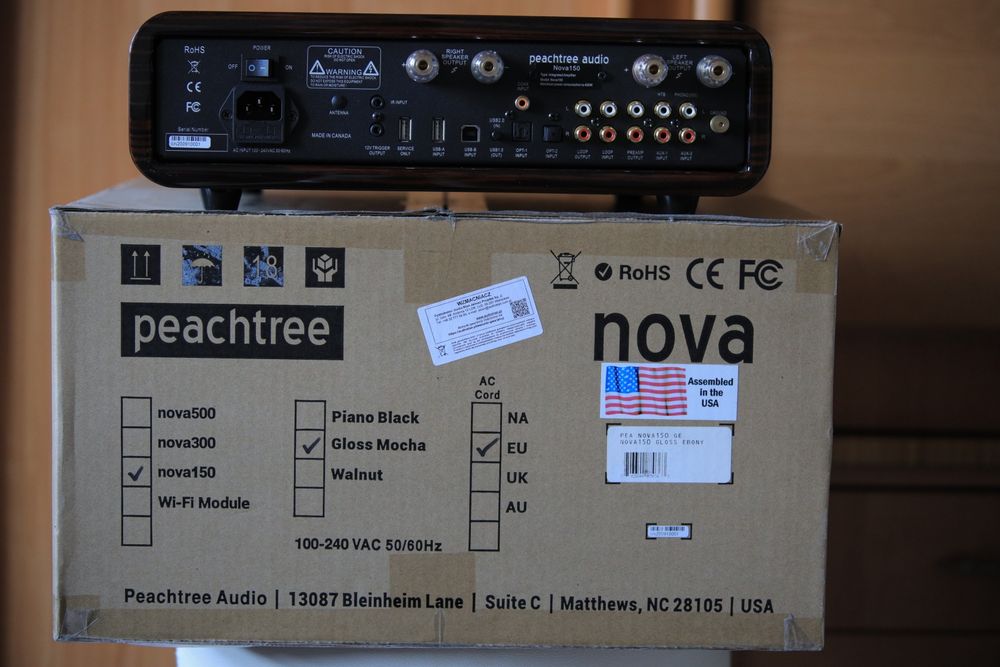 ̶6̶0̶0̶0̶ Black Friday Wzmacniacz Peachtree Nova 150 V2 klasa wejścio