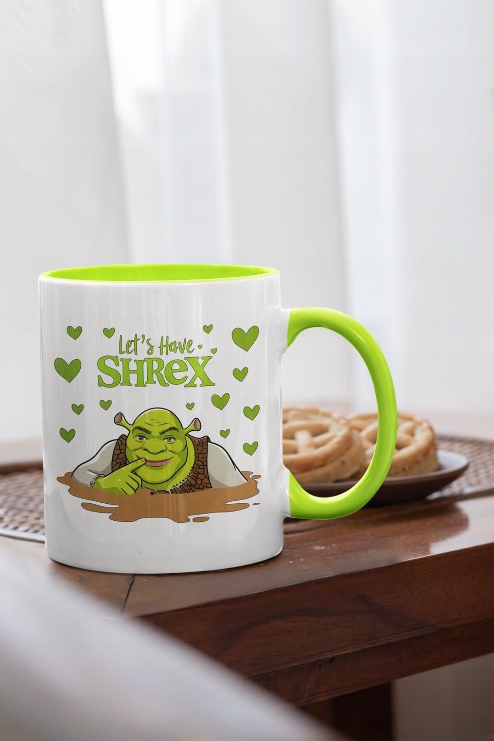 kubek lets have shrex shrek zabawny prezent na urodziny 330 ml walenty