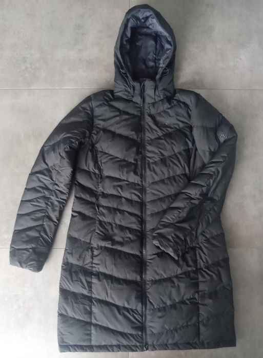 Kurtka płaszcz damska puchowa Jack Wolfskin Selenium czarna roz. L