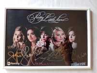 Moldura Série Pretty Little Liars (Comic Con) com Autógrafos (A4)