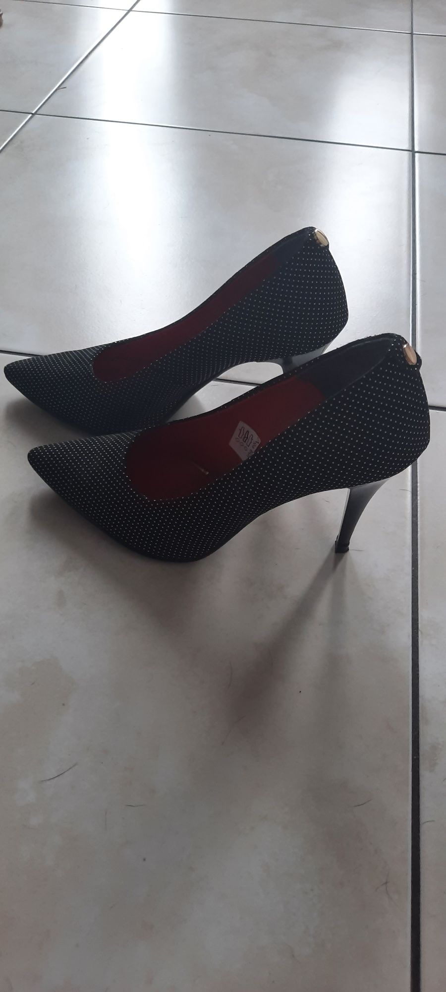 Buty na wysokim obcasie