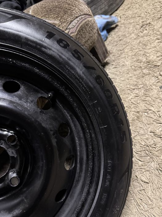 Запаска, докатка, штамп 4 114.3 195/65 R15 в хорошем состоянии!