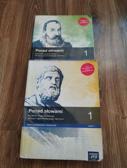 Ponad słowami 1 podręcznik dla liceum i technikum część 1 i 2