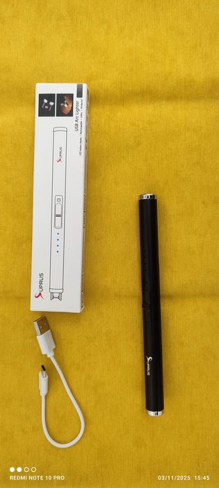 Isqueiro eléctrico suprus