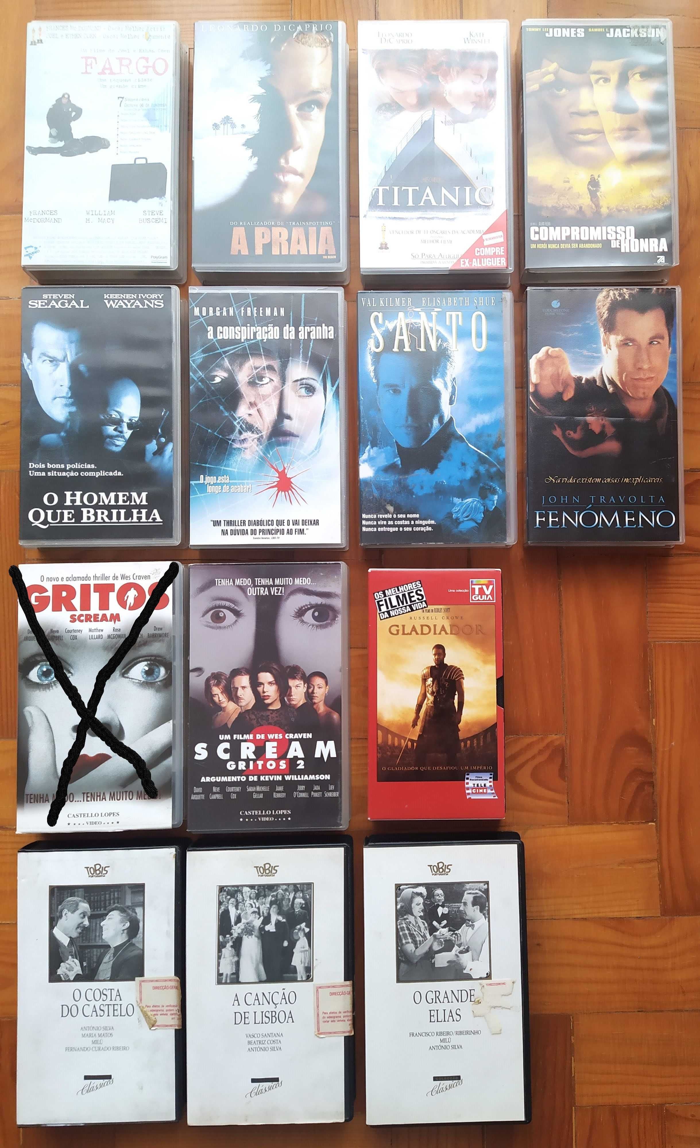 Filmes VHS - Vários