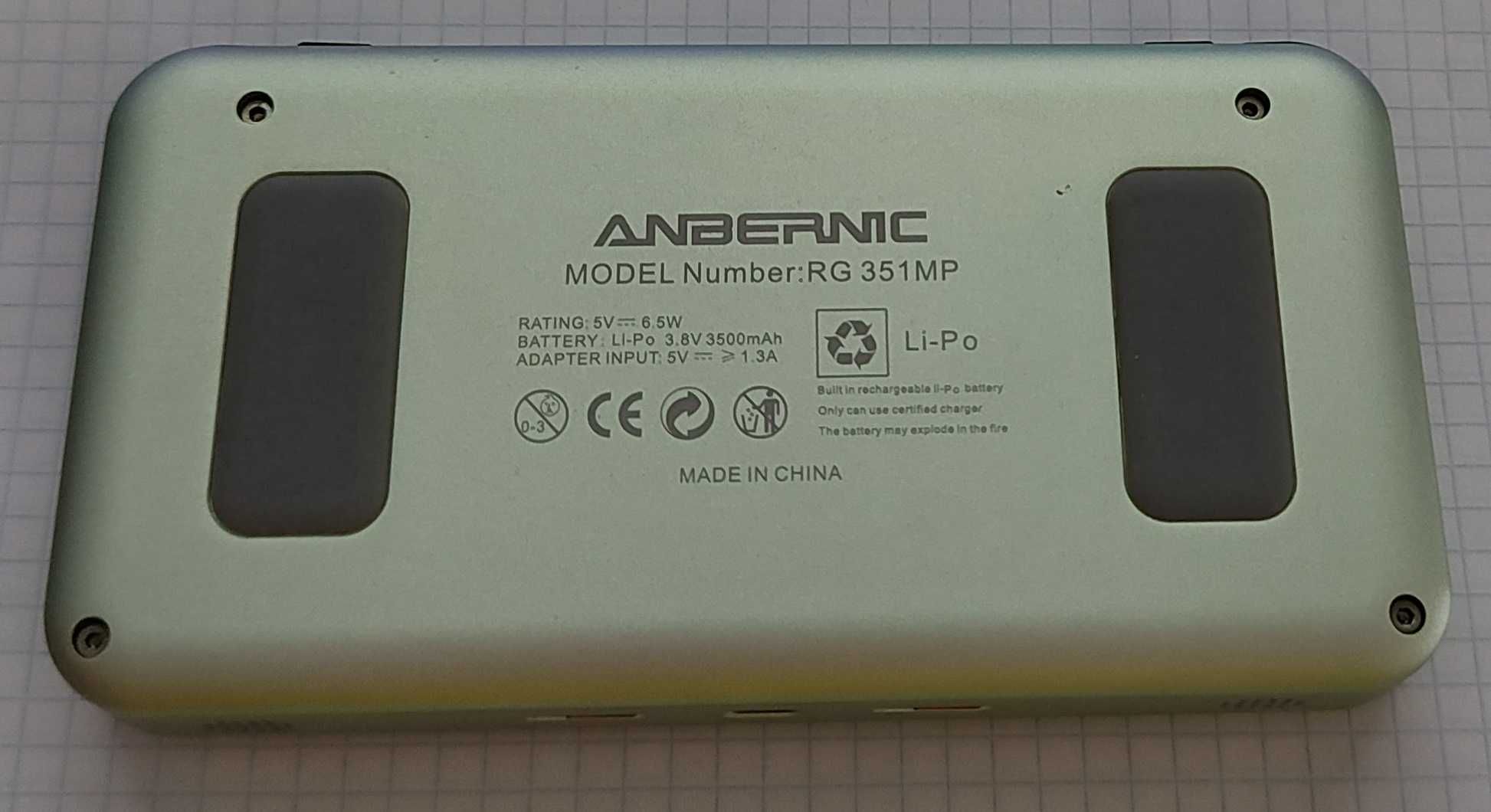 Anbernic RG351MP (+64 GB i etui) Retro Console do PS1 włącznie