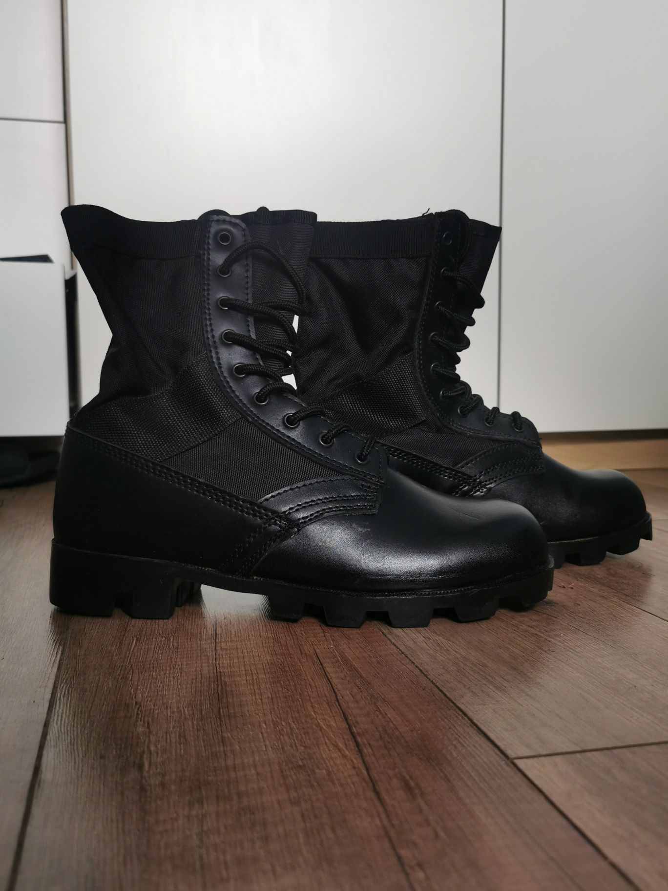 Buty robocze mil-tec taktyczne jungle panama czarne militaria worker b