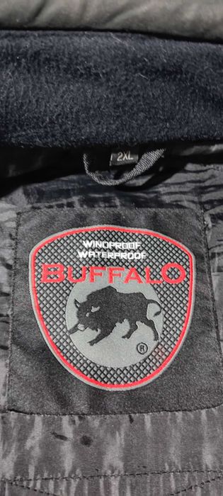 р.2XL Утеплена мотокуртка BUFFALO із захистом чоловіча