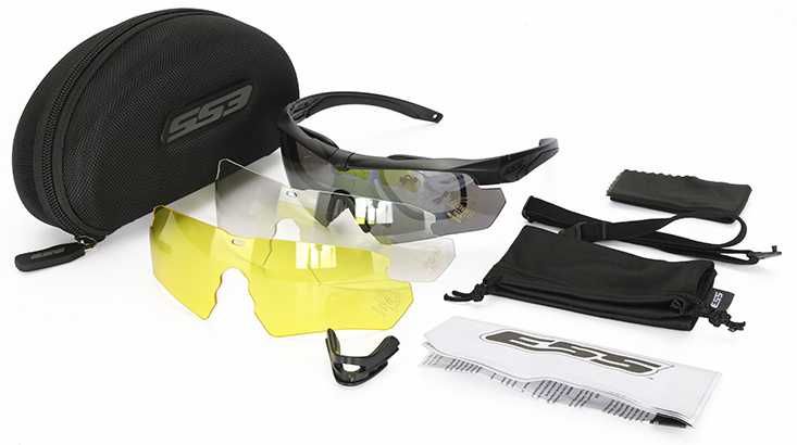 Очки ESS Crossbow 3 стекла/линзы спортивные тактические  3 LENS KIT