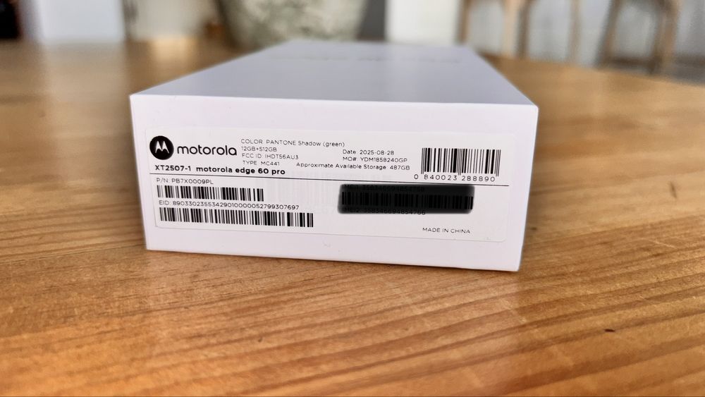 Motorola Edge 60 PRO Zaplombowane  pudełko