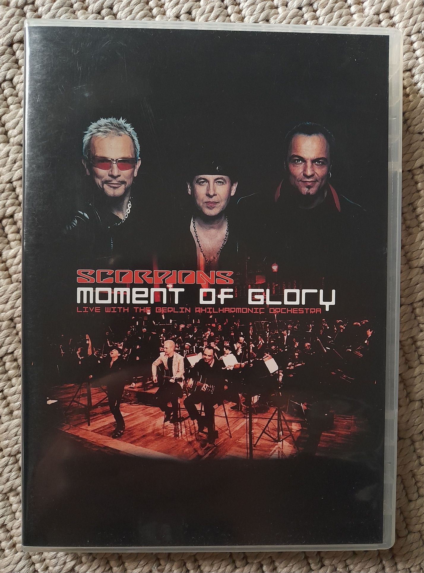 DVD Scorpions, Moment of Glory, Live c Orquestra Filarmónica de Berlim