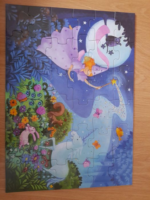 Puzzle fada 4+ como novo