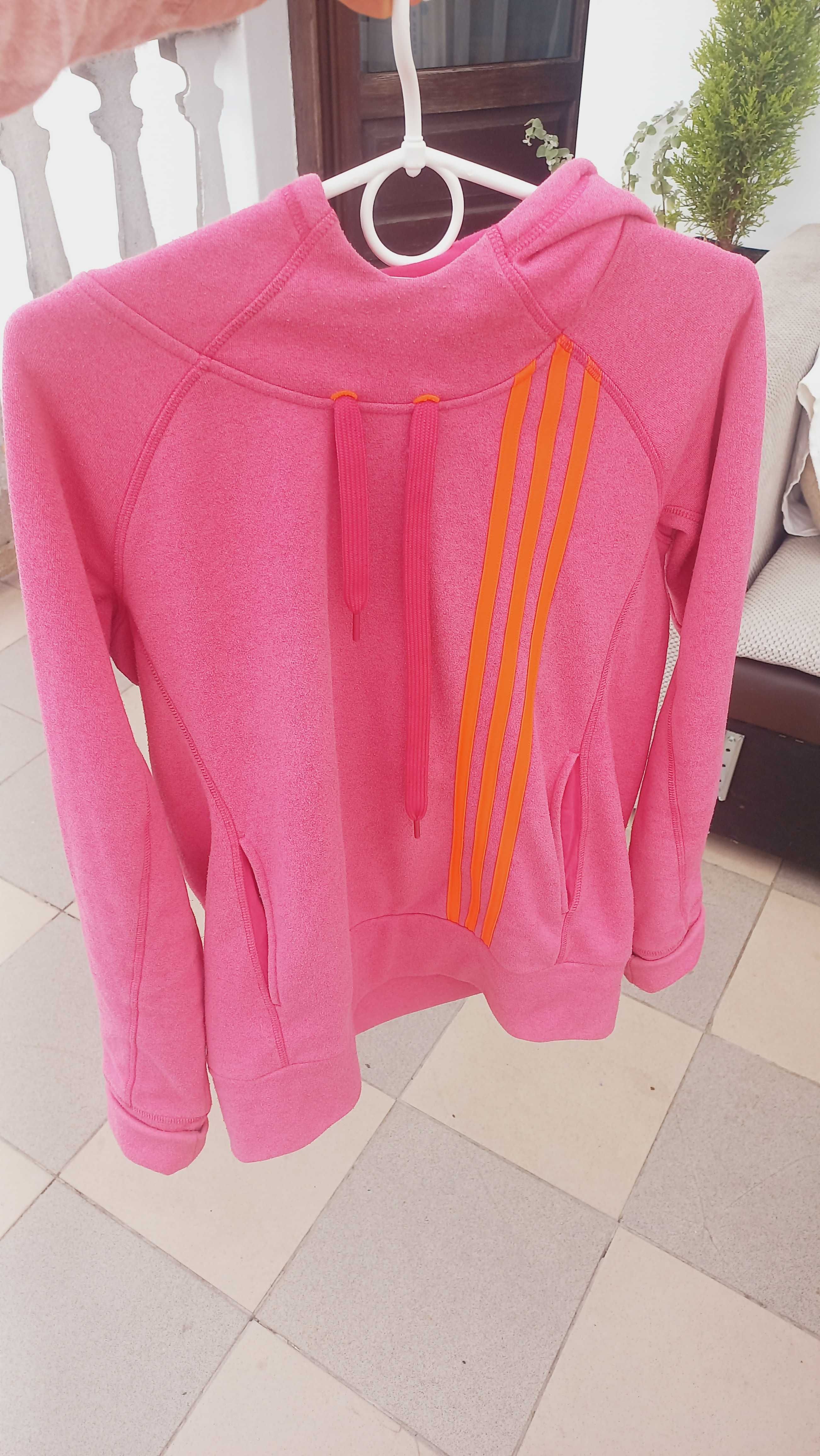 Bluza adidas rozowa s