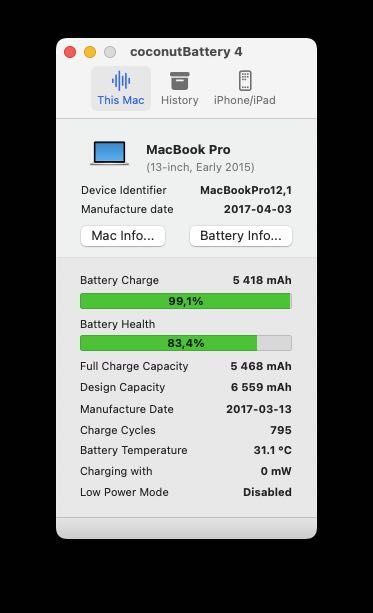 MacBook Pro Retina 13 2015 A1502 16GB / 256GB Komplet Stan idealny