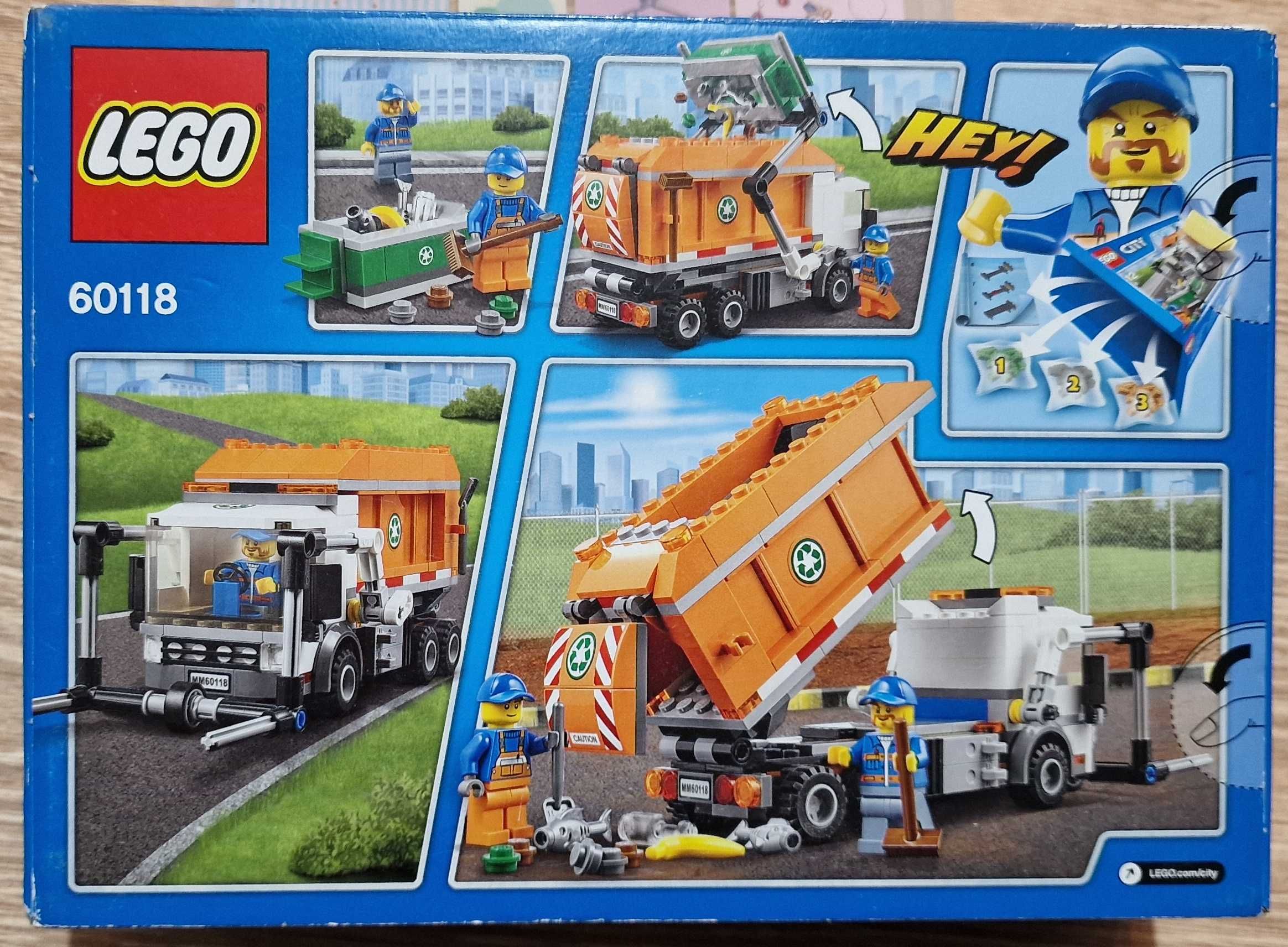 Lego 60118 Śmieciarka - nowe!