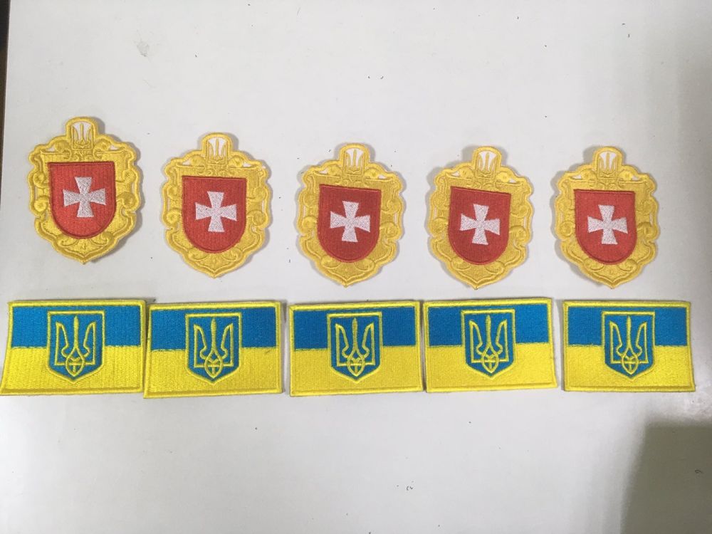Нашивки любые, шевроны, вышивка