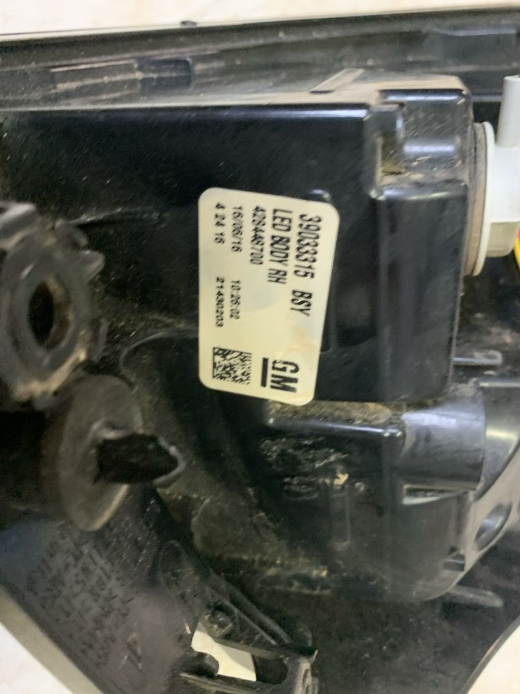 Farol Traseiro Direito Opel Astra 2015