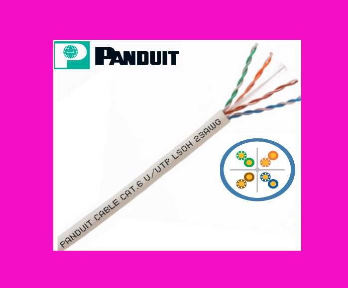 Skrętka Kabel Cat. 6 CU Panduit Premium / TX6000™ 23 AWG U/UTP