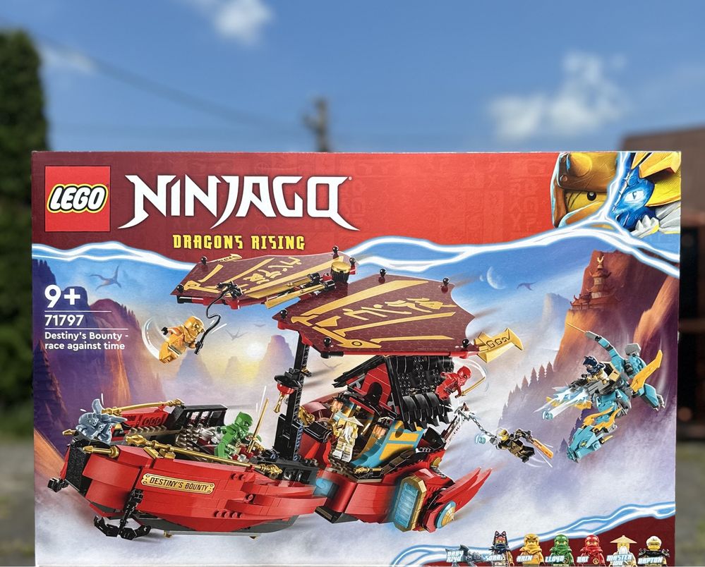 LEGO ninjago Dragon Rising 71794, 71796, 71797 Лего ніндзяго