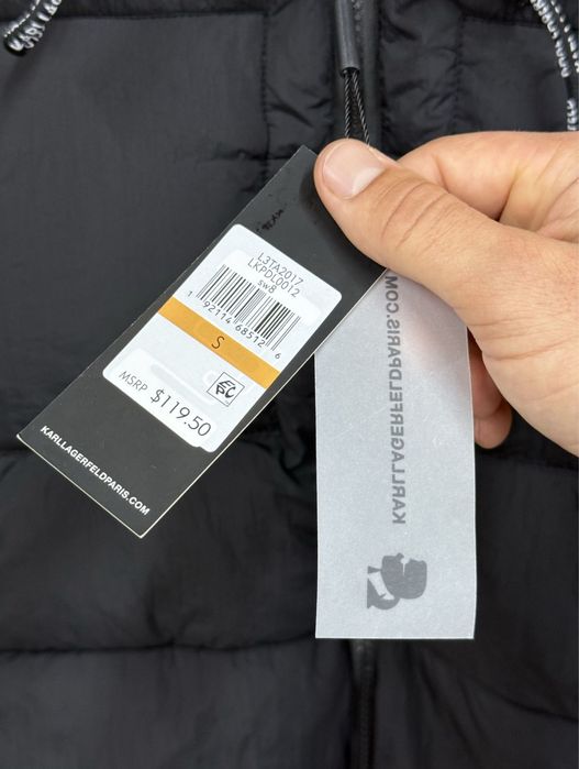 Жіночий пуховик куртка зимовий Karl Lagerfeld