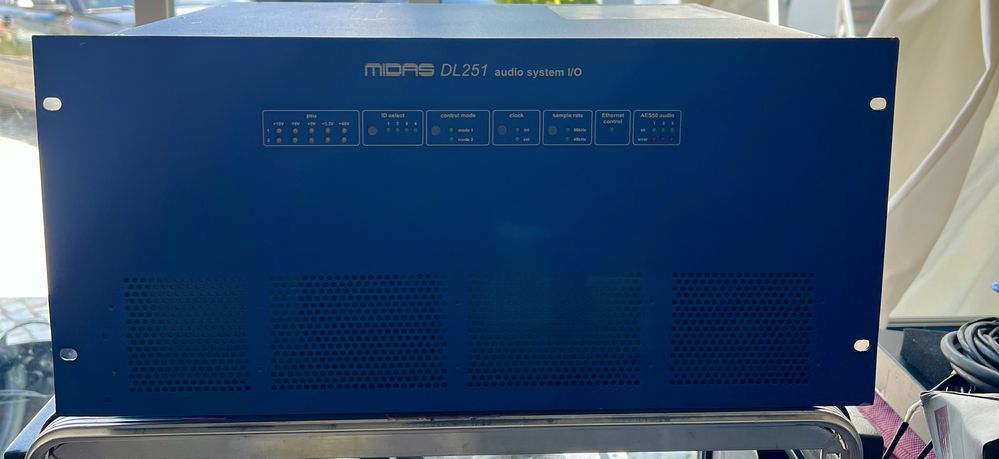 Vendo stagebox Midas Dl 251