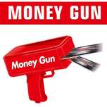 Money Gun pistola de notas festas aniversários etc.