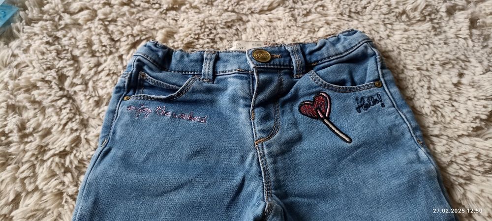 Spodnie jeansowe Zara 86