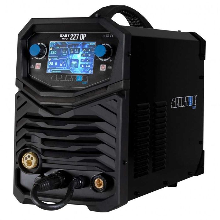 Spawarka Migomat SPARTUS EasyMIG 227 DP 4R pakiet (zestaw) NOWOŚĆ