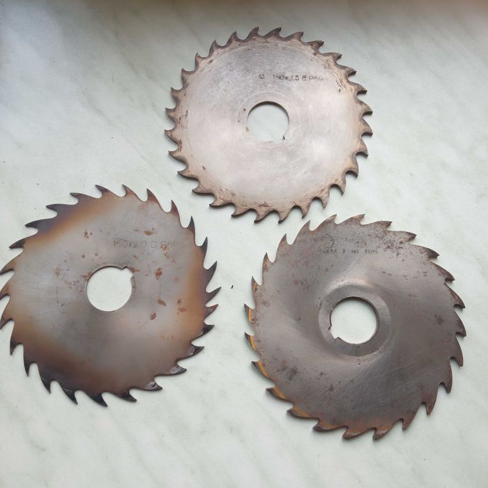 Пила по дереву 160 мм*4.0 мм 3.5 мм 2.0 мм  СССР фрезы дисковые