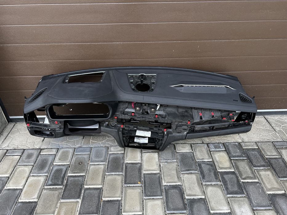 Торпедо консольна запчастини кокпит bmw x5 f15 x6 f16 f85 кожа