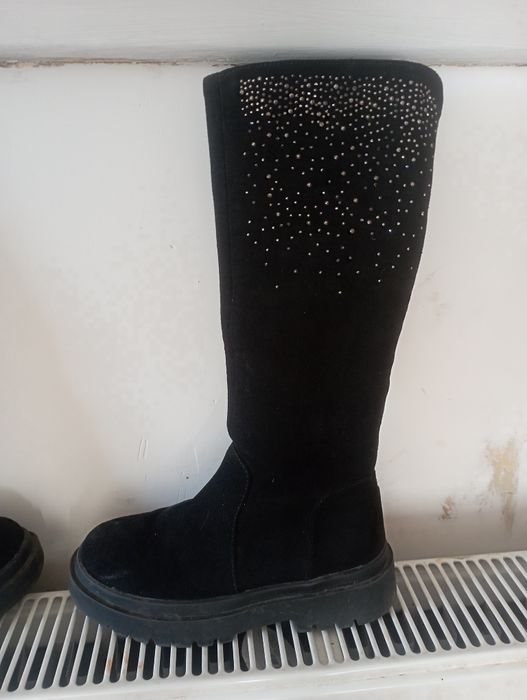 Buty ocieplane dziewczęce