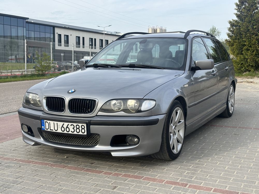 BMW E46 320D 150km 2005r. oryginalny M Pakiet, 6 biegów, bogata opcja