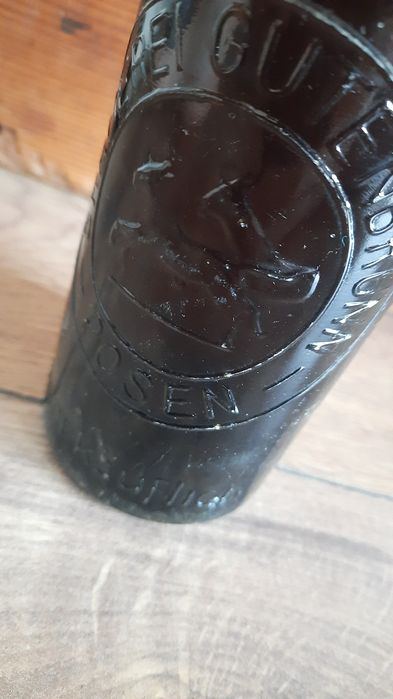 stara butelka piwo browar Mycielskich Braurei Gutenbrunn Posen