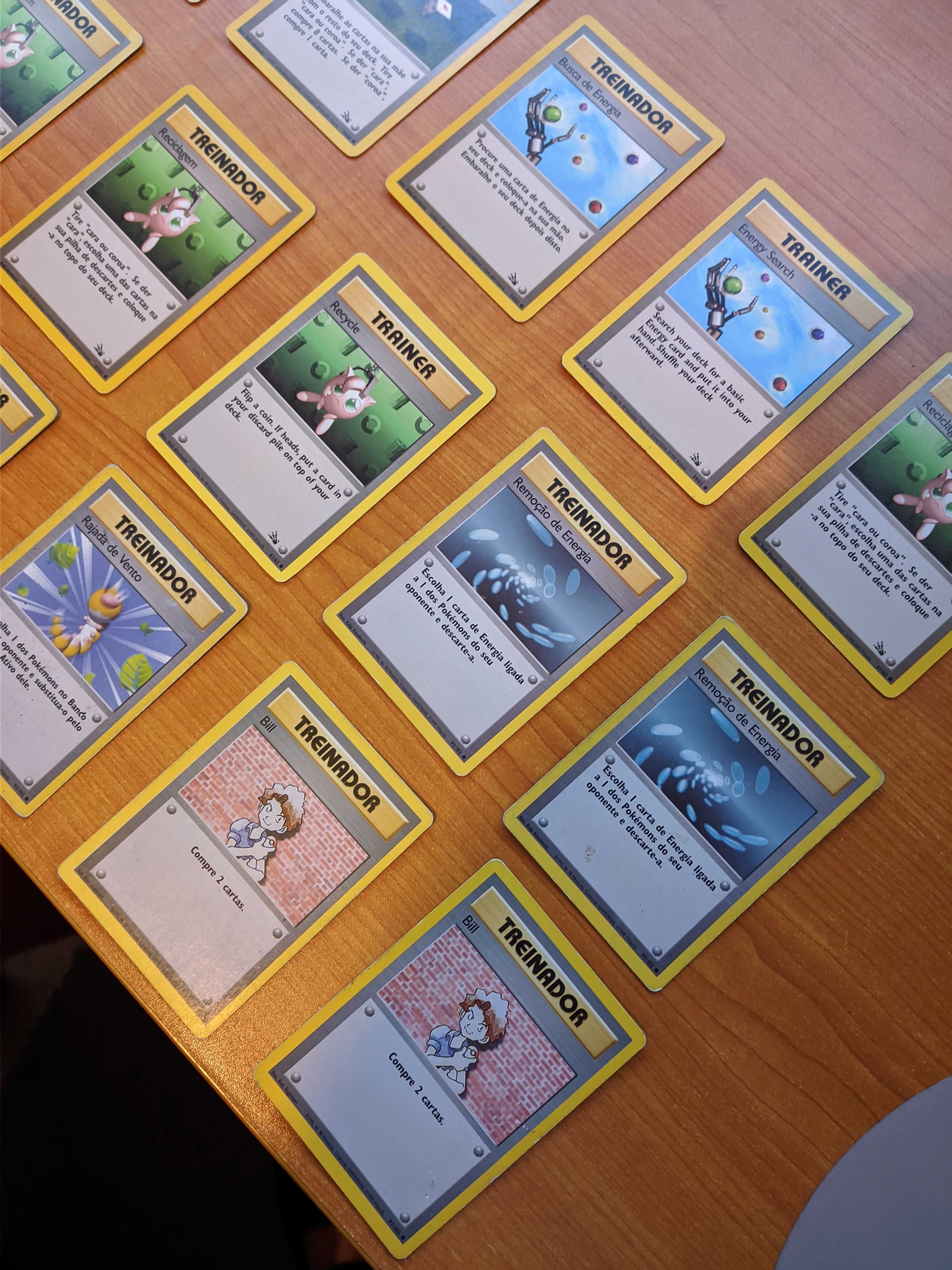 Cartas Pokémon - Treinador (15 Cartas)