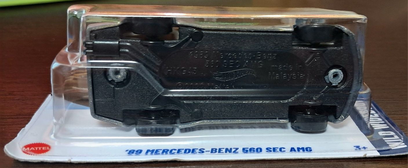 '89 mercedes-Benz 560 SEC AMG hotwheels