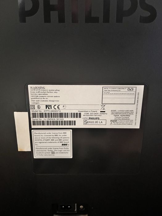 Телевизор Philips 37PFL5603D