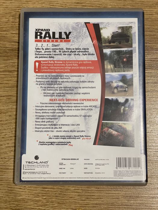 Xpand Rally Xtreme – gra PC, wyścigi rajdowe