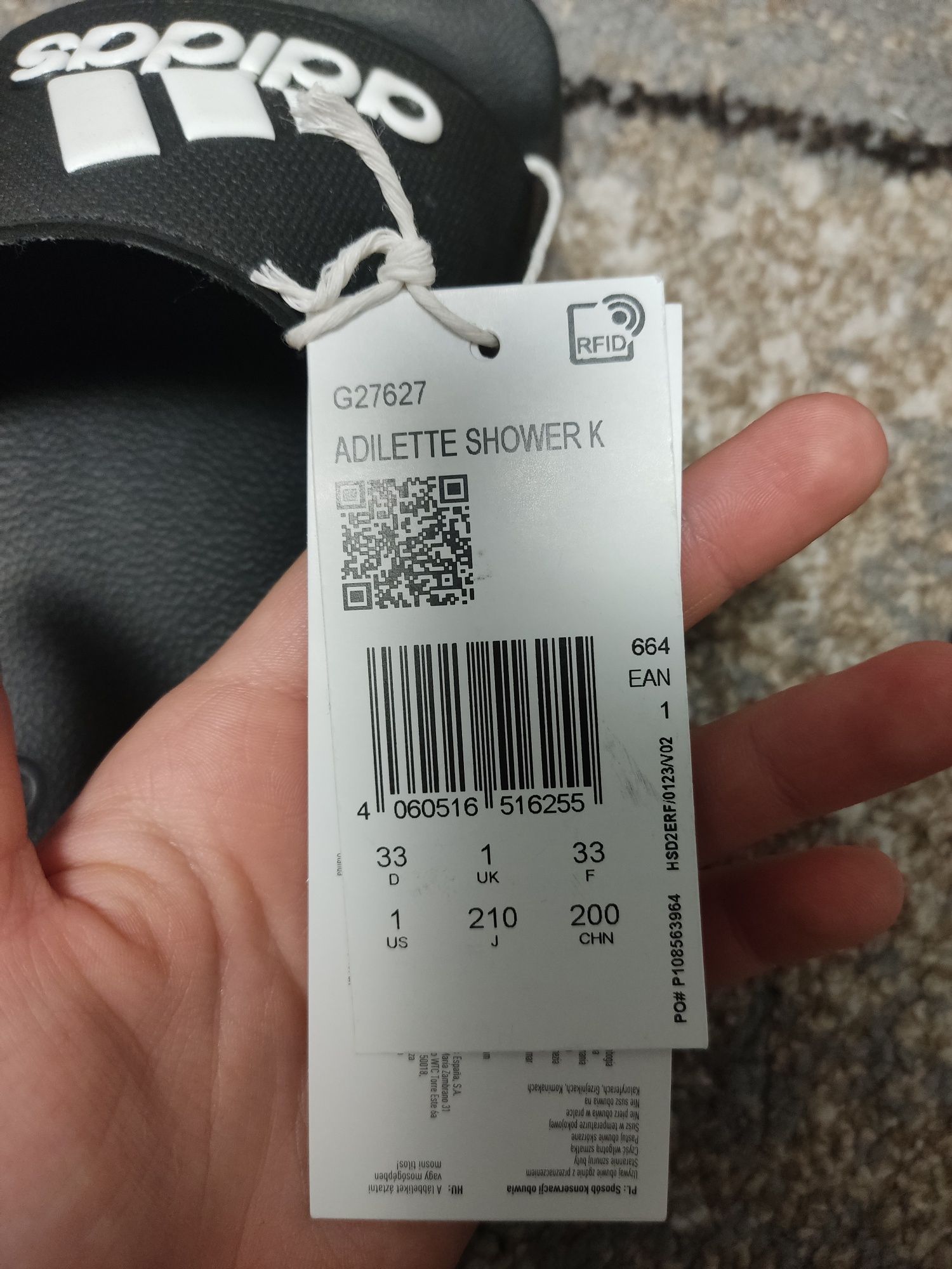 Klapki Adidas nowe