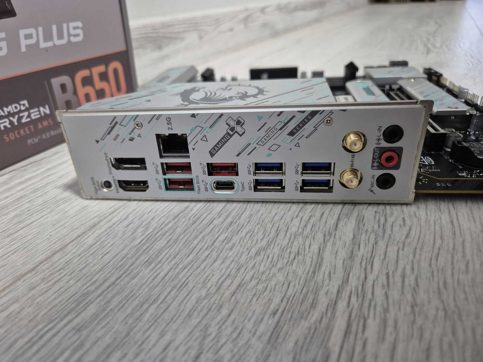 AM5 як новий сет Ryzen 7 7700 5.3GHz + B650M MSI Gaming Wi-Fi. TradeIN