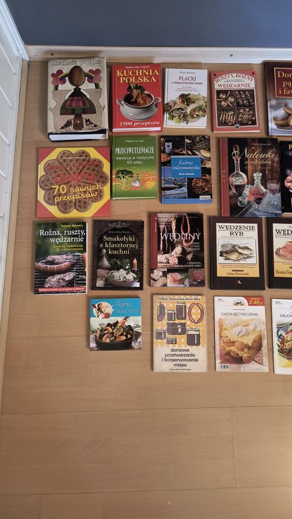 Zestaw książek kucharskich