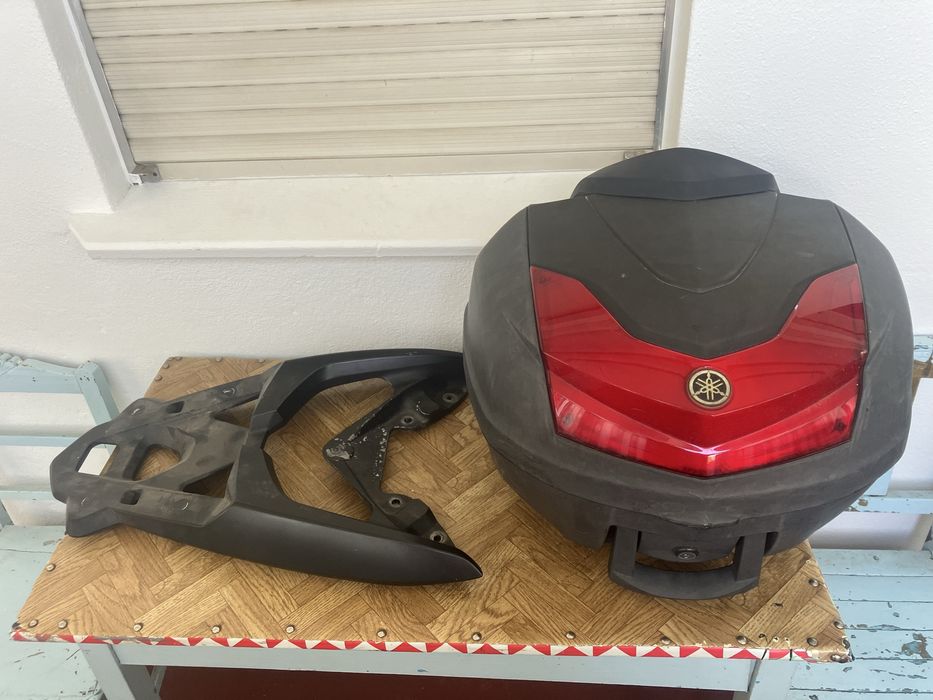 Top case + suporte Yamaha Nmax original 39 litros
